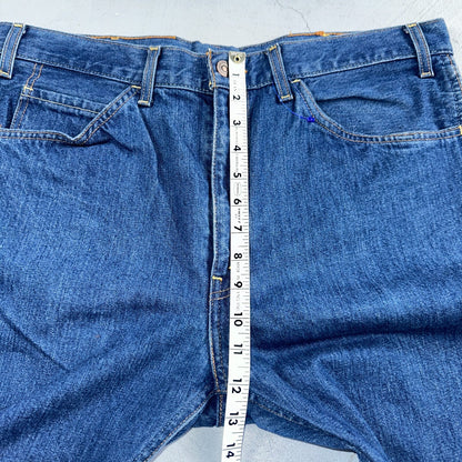 Levis 605 Vintage LVC Orange Tab Slim Blue Med Wash Y2K 36x34 Jeans Act 36x32