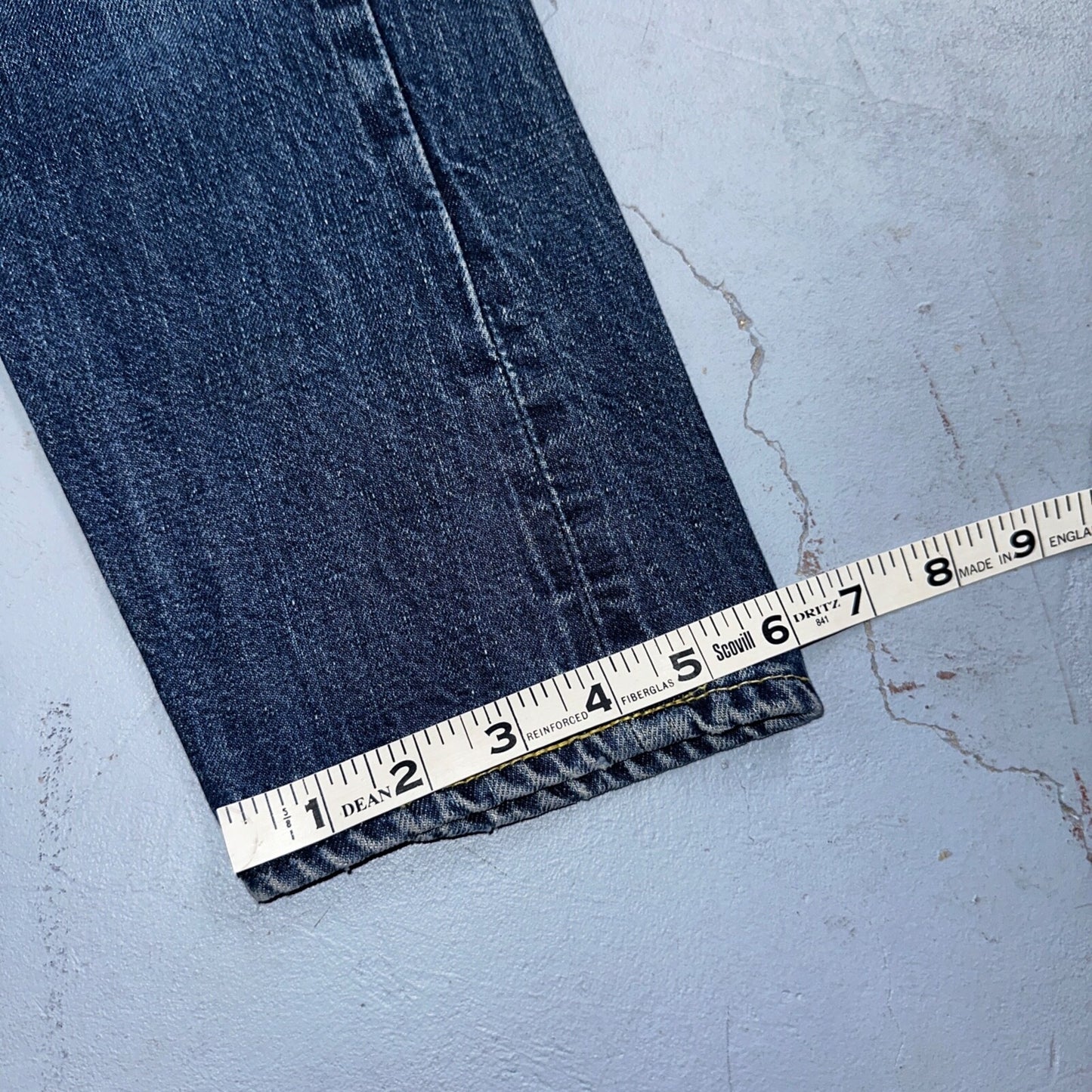 Levis 501 Big E Vintage 60s Redline Selvedge USA XX 1960s Jeans SKINNY Act 27X26