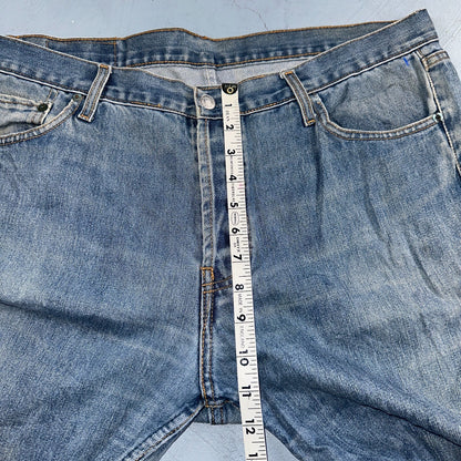 Levis 501 Y2K XX Straight Leg Jeans Blue VTG Med Wash 38x36 Act 38x32