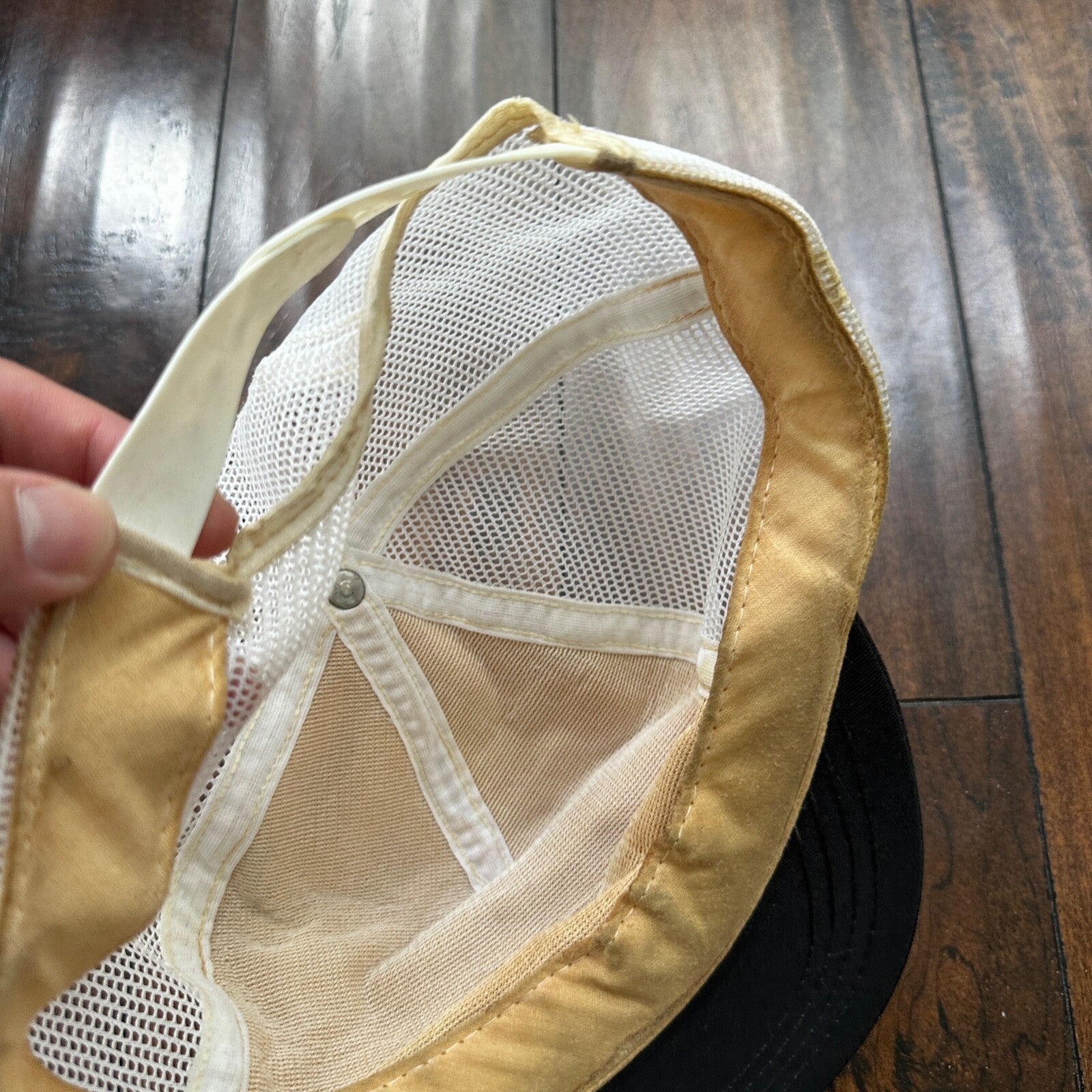 VTG Hat Cap Snapback Rough Terrain CAT Lift Trucker Machine Construction