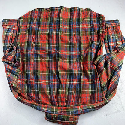 RALPH LAUREN Shirt Mens Size XL Button Up Plaid Long Sleeve Extra Large Blaire