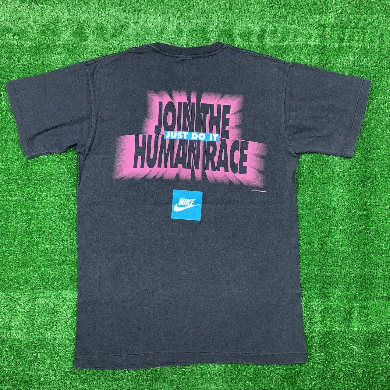 Nike Vintage T Shirt Mens Instant Karma Frank Ocean Lennon Music Rap Pink 90s