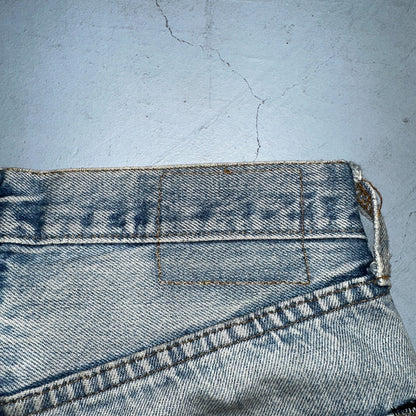 Levis 501 Vintage 80s Redline Selvedge USA XX Jeans Light Wash 29x34 Act 27x28