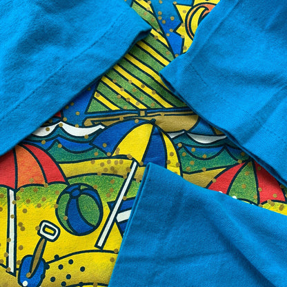 Carnival Vintage T Shirt Summer Sun Tropical Rap Sand Beach Florida Disney Cute