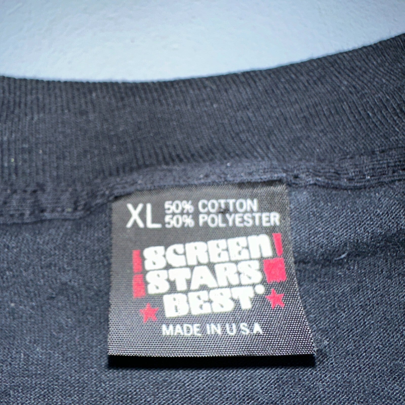 Button Your Fly Levis 501 Promo 80s VTG T Shirt 1980s Single Stitch Graphic XL