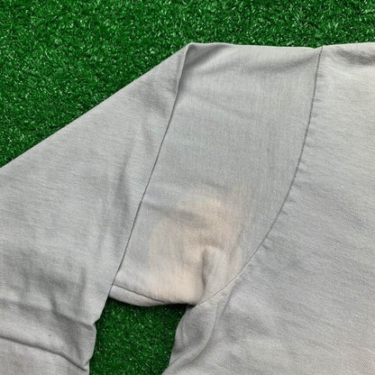 Vintage Nike T Shirt USA Rare 1984 Running LS 80s Zebra Wild Race Cheyenne Zoo