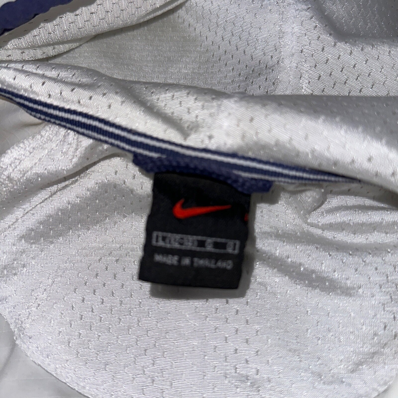 Nike Jacket Vintage Nylon Windbreaker Women’s Quarter Zip Large White 90s