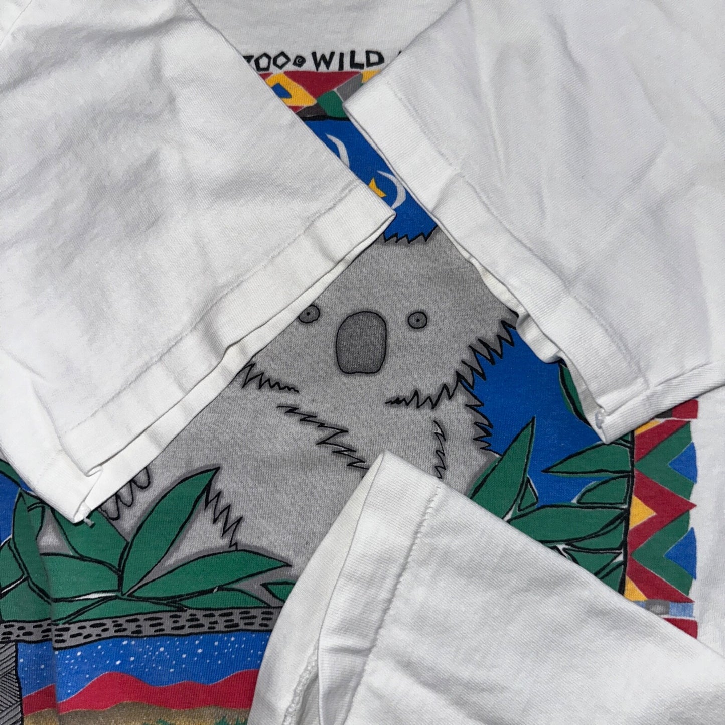 San Diego Zoo VTG T Shirt Koala Hanes Beefy Single Stitch California Graphic 80s