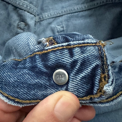 Levis 505 Vintage 90s Straight Leg XX USA Jeans 40x30 Med Wash Act 36x29