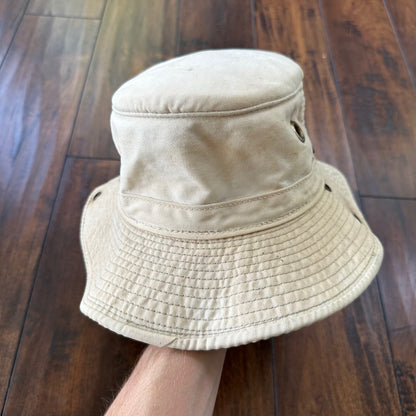 Henschel Canvas Hat Hatquarters USA TAN Mens Western Outdoors Outback Bucket 90s