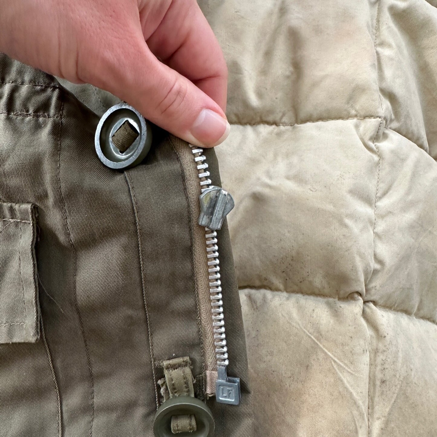 VTG 70's Pioneer Sportswear Men's Med Down Insulated Puffer Coat Jacket Shell