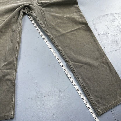 Democracy Jeans Womens 16 Green Denim Pants Banana Republic VTG USA High Rise