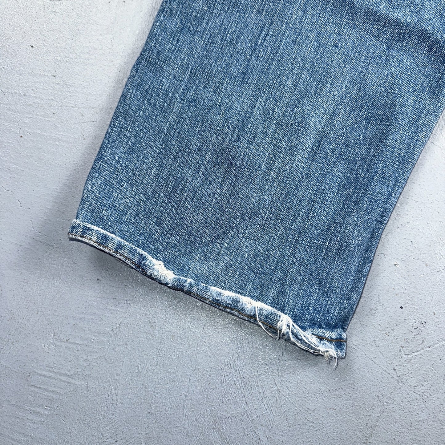 Levis 501 Vintage Y2K 90s XX Straight Leg Jeans Blue Light Wash 38x30 Act 36x30