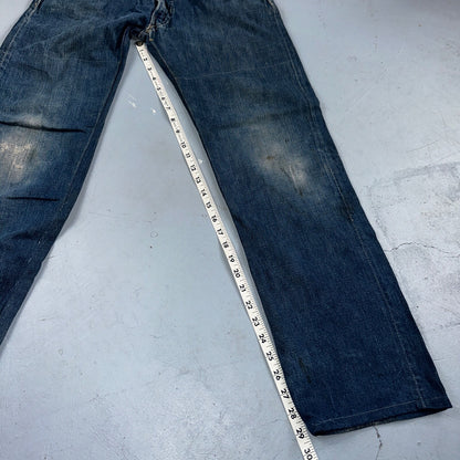 Levis 701 Big E Vintage 50s Redline Hidden Rivets USA 1950s Jeans 501 Act 26x29