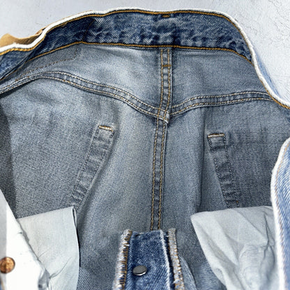 Levis 501 Vintage 90s USA XX Straight Leg Jeans 34x34 Light Wash Act 31x32
