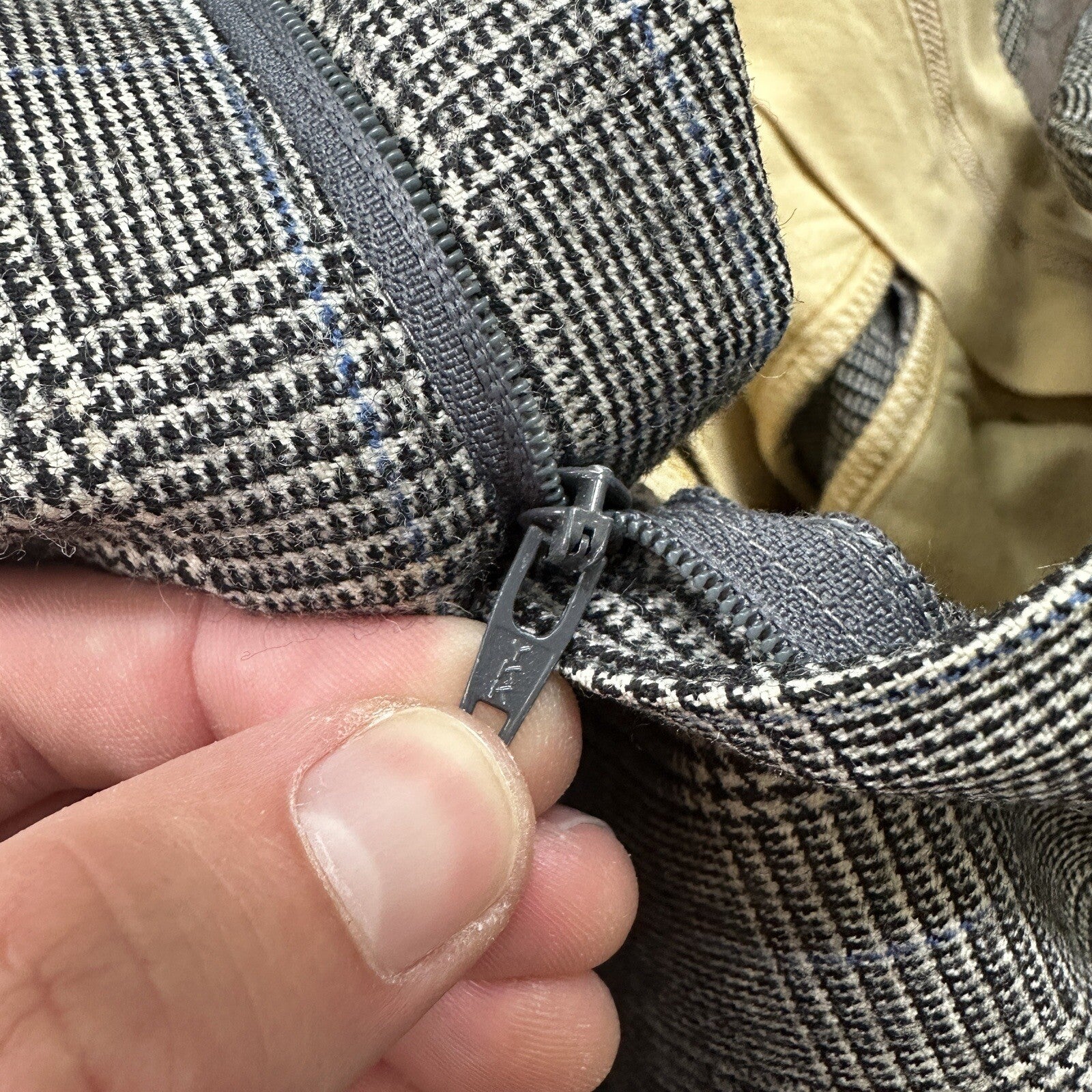 1970s 1980s Gray Oregon Wool Sport Jacket VTG Mens Suit 44 34x32 Rockabilly