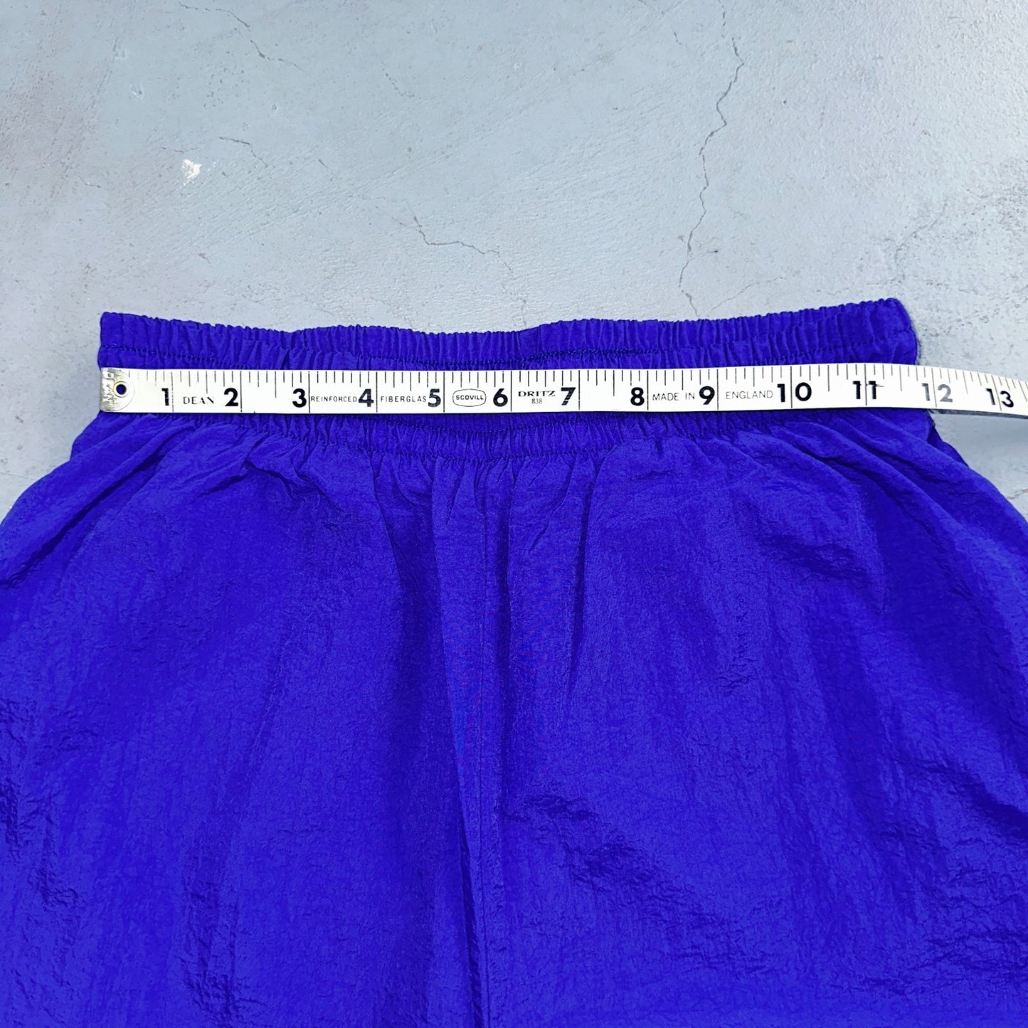 Nike VTG 90s Windbreaker Track Pants Ankle Zip Unlined Purple 1990s Essential