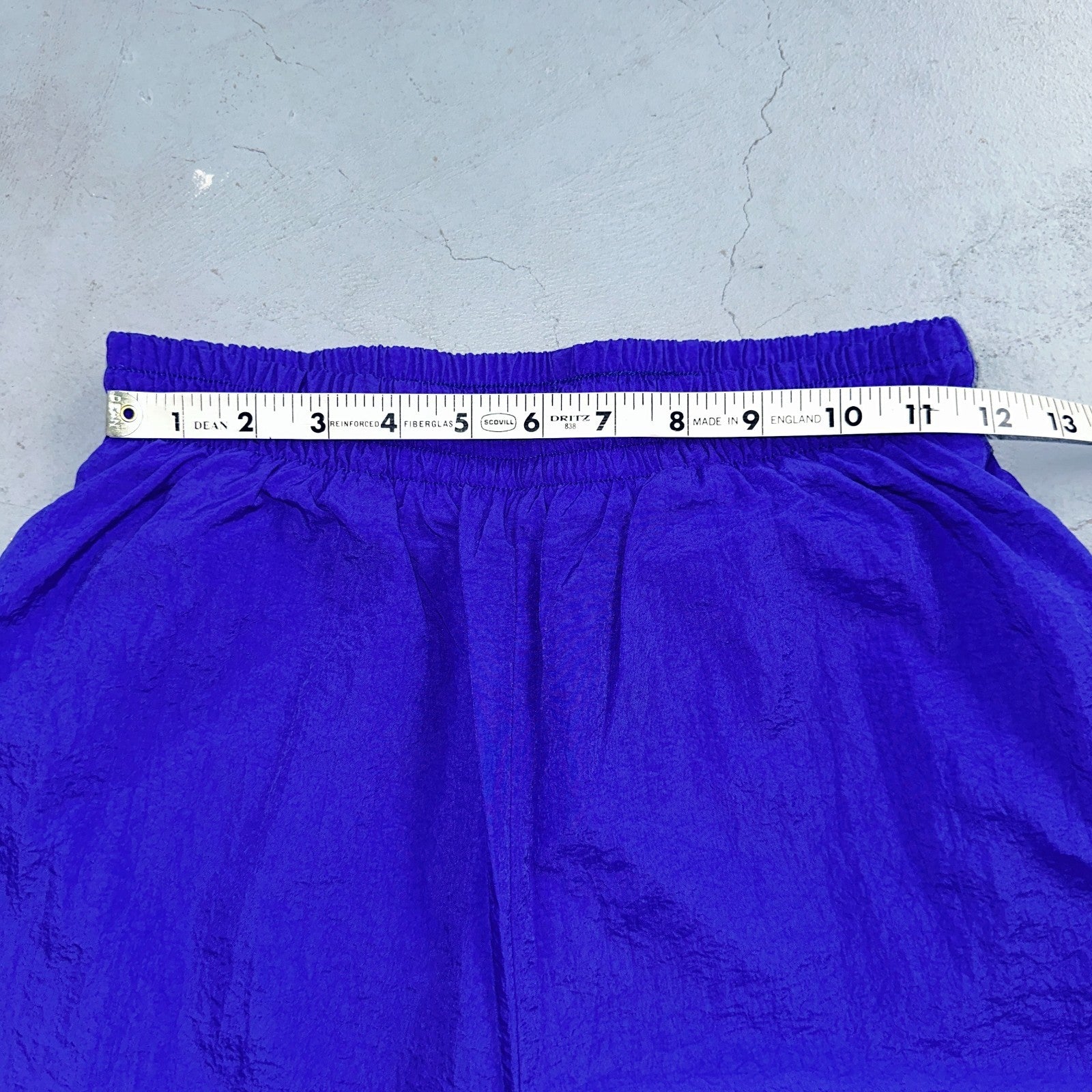 Nike VTG 90s Windbreaker Track Pants Ankle Zip Unlined Purple 1990s Essential