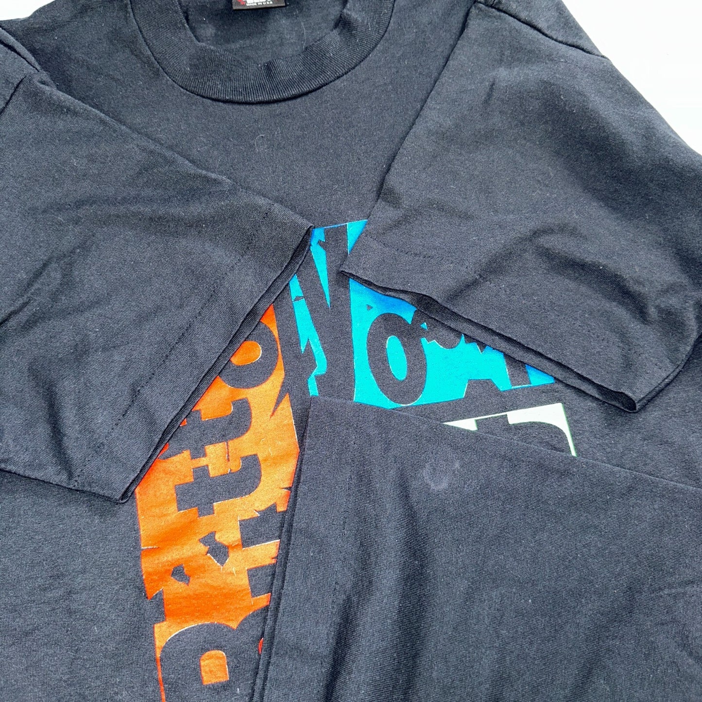 Button Your Fly Levis 501 Promo 80s VTG T Shirt 1980s Single Stitch Graphic XL