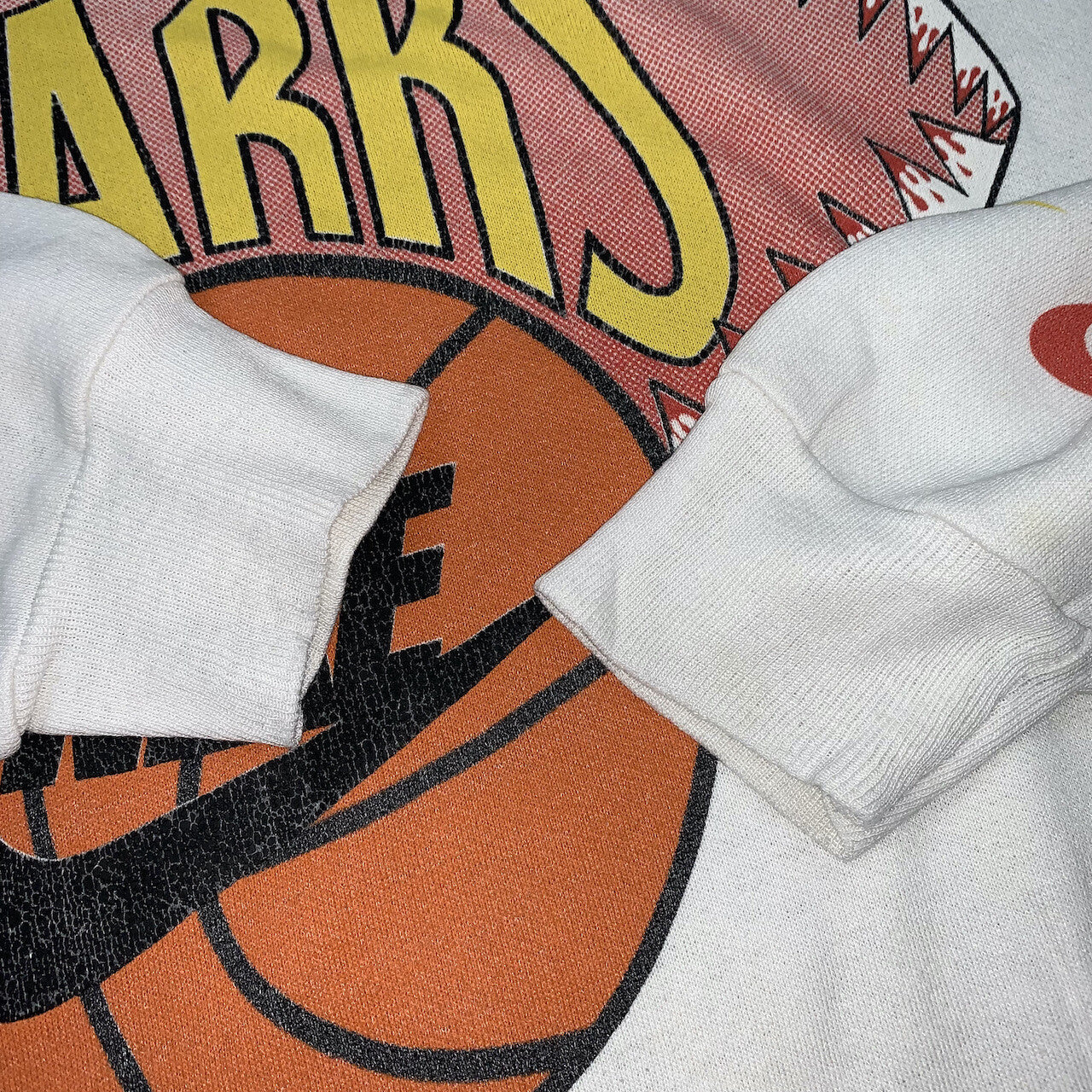 Nike Vintage Sweatshirt Mens T Shirt Sharks Crewneck AOP Basketball Jordan RARE