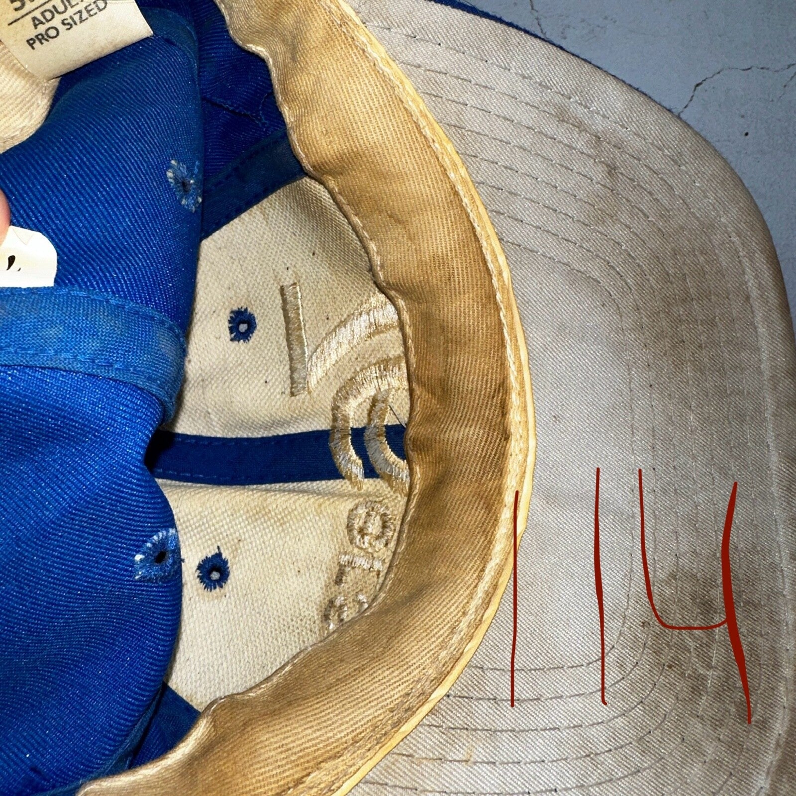 VTG 80s Richardson Player Philadelphia 76ers Script Snapback Hat Rare Cap