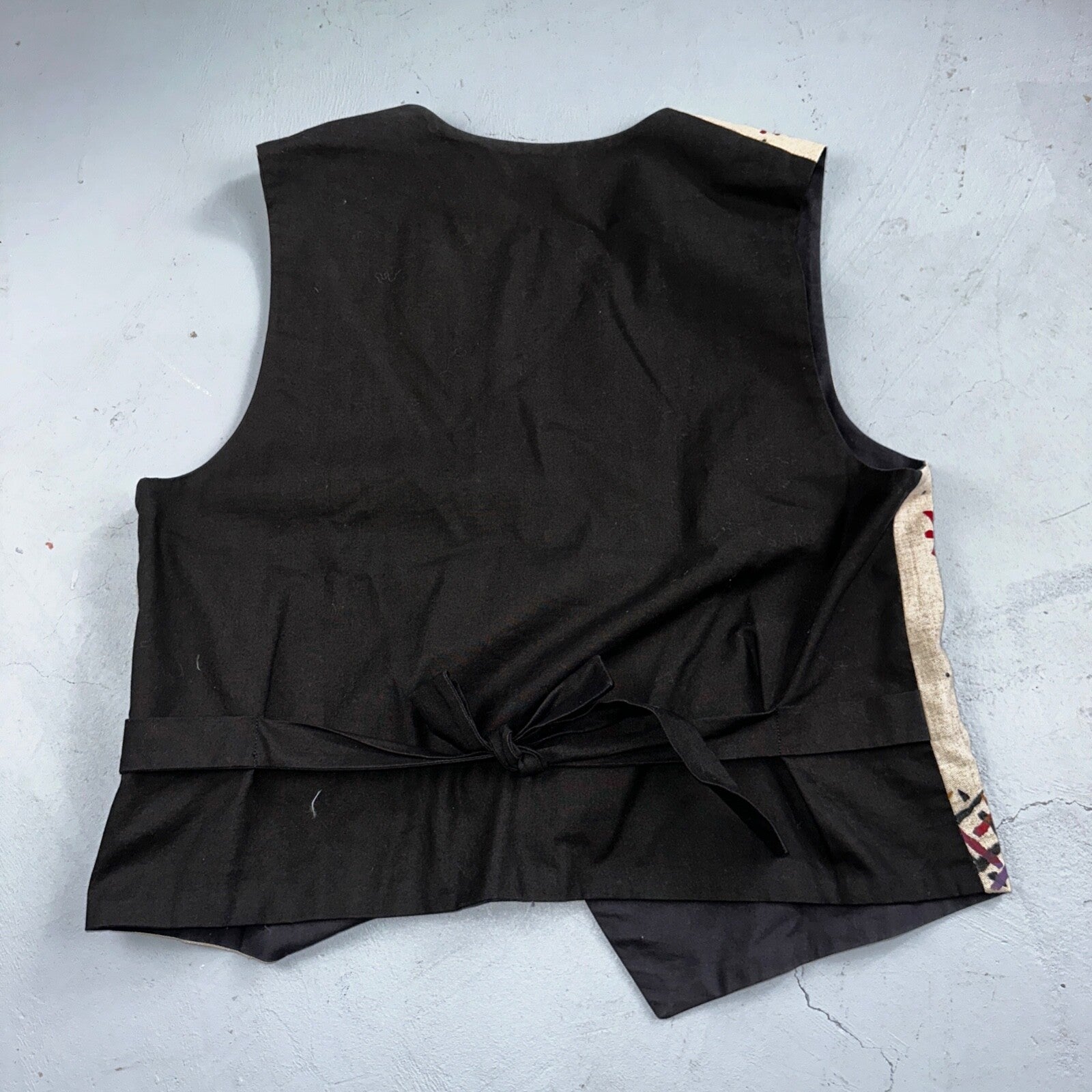 Brie Kriebel Animals Zoo Vest Art to Wear Womens Sz M Rare 80s Giraffe Elephant