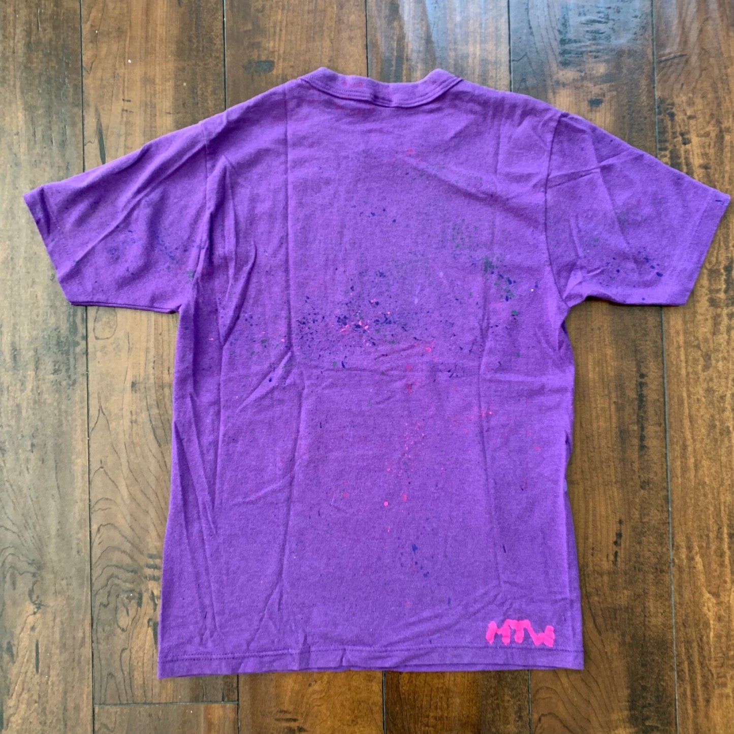 Womens Small Art Paint Vintage T Shirt Custom Painted Danny One Of One 80s 90s