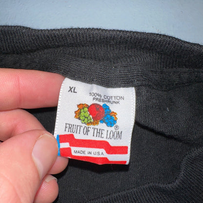 Hot August Nights Reno Car 90s VTG T Shirt Fruit Of The Loom 90s USA Flag XL Rap