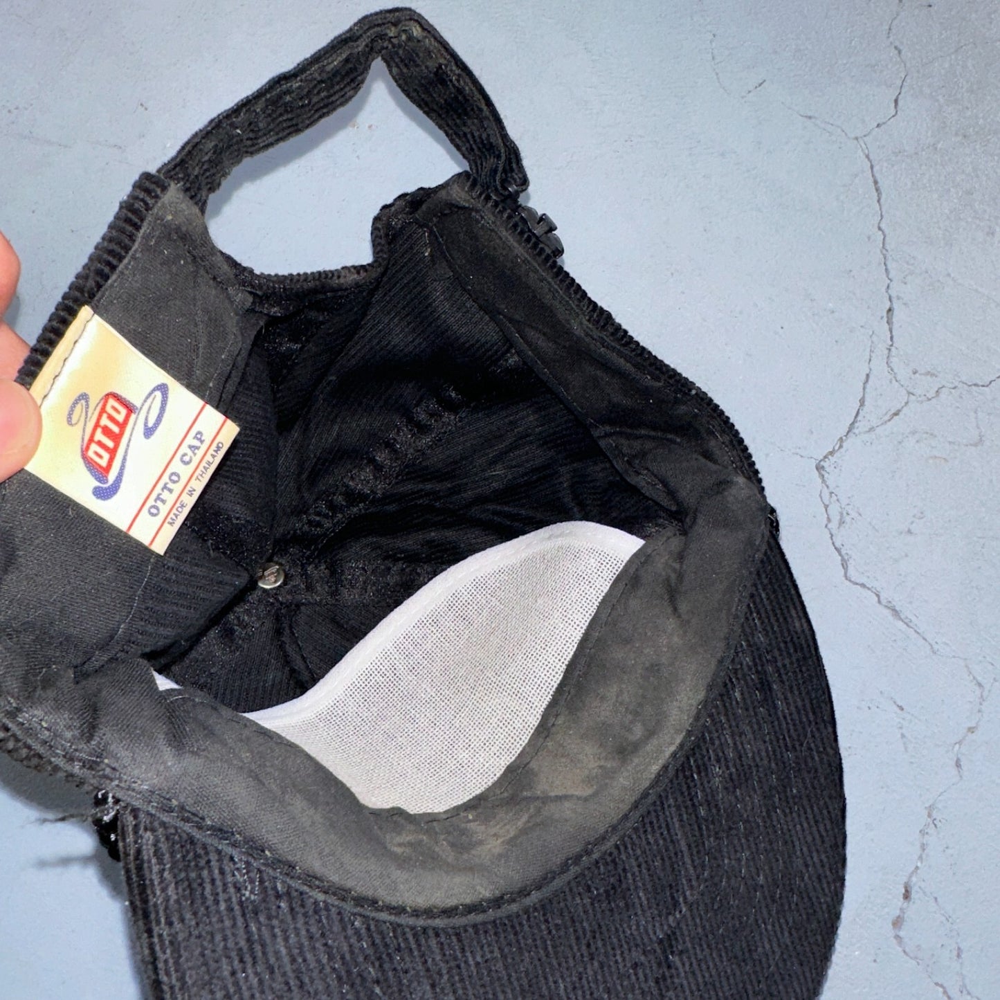 AT&T Fiber Optics Dragon Corduroy VTG Hat Cap Snapback Bell System Telephone Cal