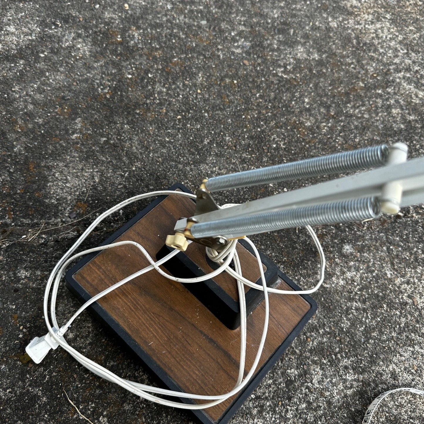 Vintage Industrial Lamp Articulating Workbench Light MCM Mid Century Style