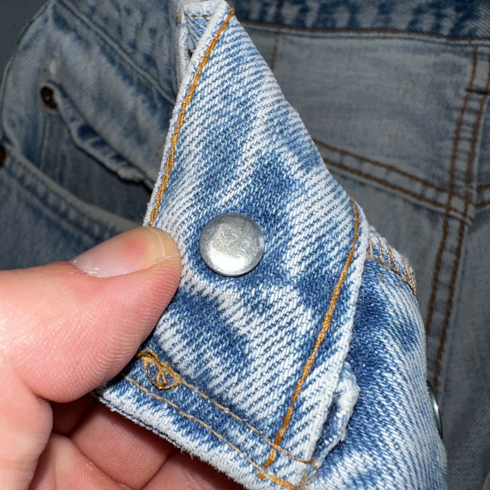 Levis 501 Vintage 80s Redline Selvedge USA XX Jeans Light Wash 32x33 Act 29x29