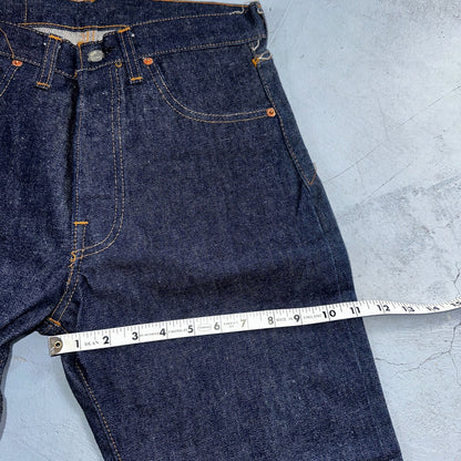 Levis 501 VTG 70s SS Deadstock Redline Selvedge Jeans XX 1966 29x36 Rare Dark DS