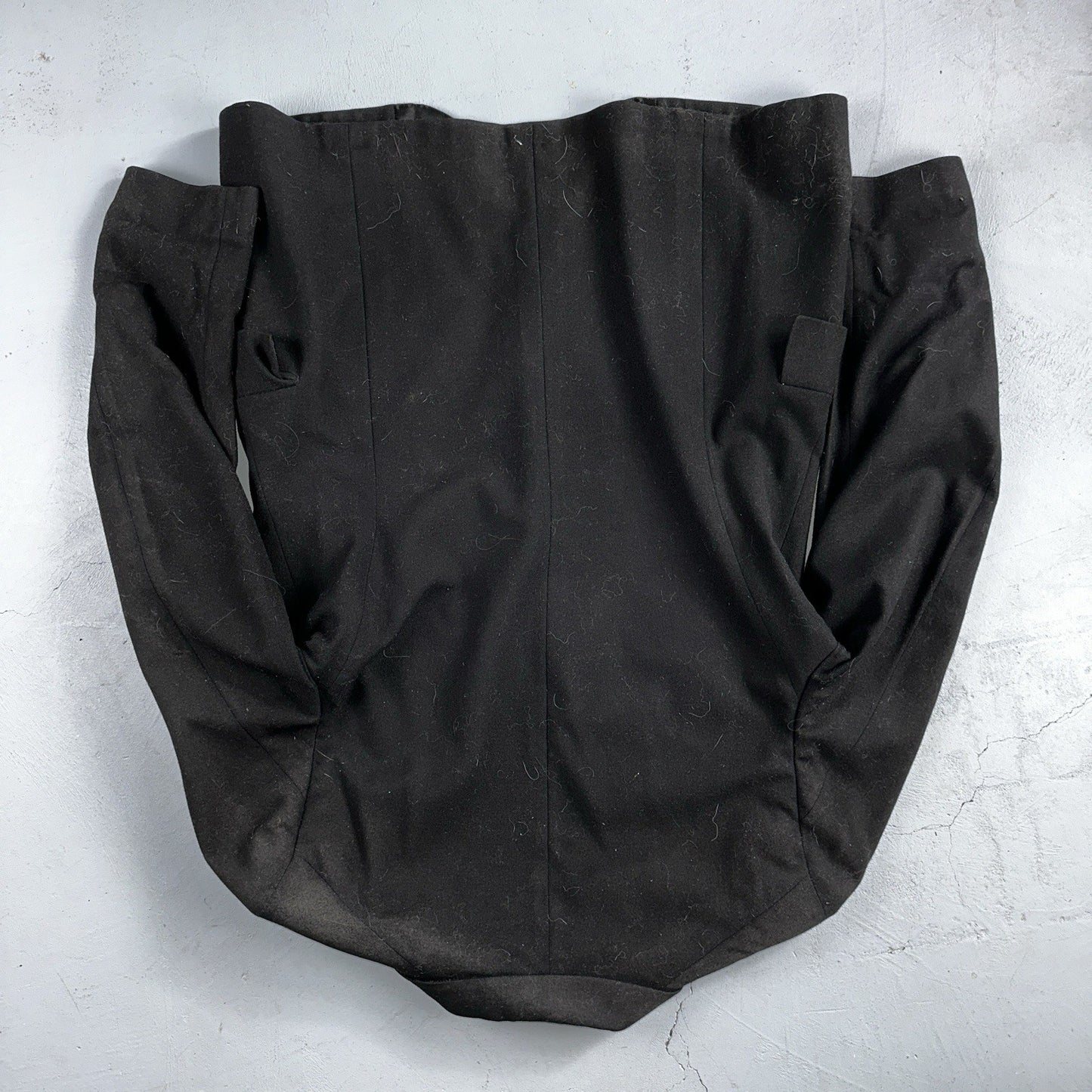 VTG 1930s Mens 1 PC Suit Tuxedo Coat Jacket Black 20s Antique Skinners Satin