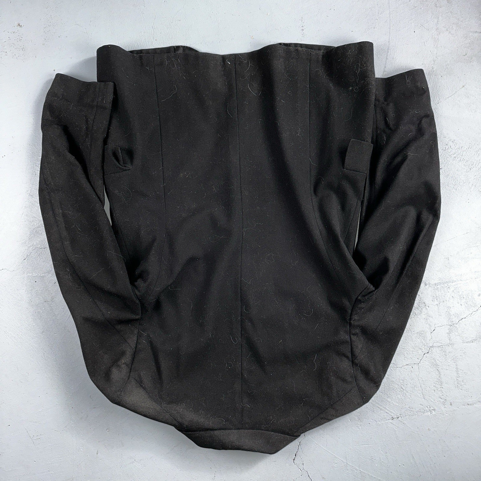 VTG 1930s Mens 1 PC Suit Tuxedo Coat Jacket Black 20s Antique Skinners Satin