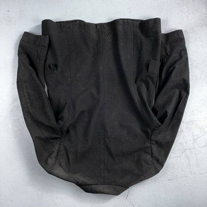 VTG 1930s Mens 1 PC Suit Tuxedo Coat Jacket Black 20s Antique Skinners Satin