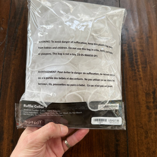 Adult Men Women Elizabethan Shakespeare Poet Renaissance Costume Ruffle Collar