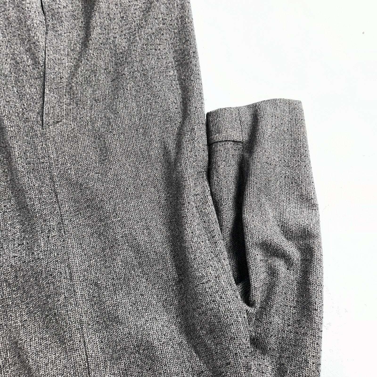 Vintage Barton Hall Coat Mens Gray Tweed Shabby Chic Wool 50s Union Made 1950s