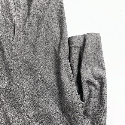 Vintage Barton Hall Coat Mens Gray Tweed Shabby Chic Wool 50s Union Made 1950s