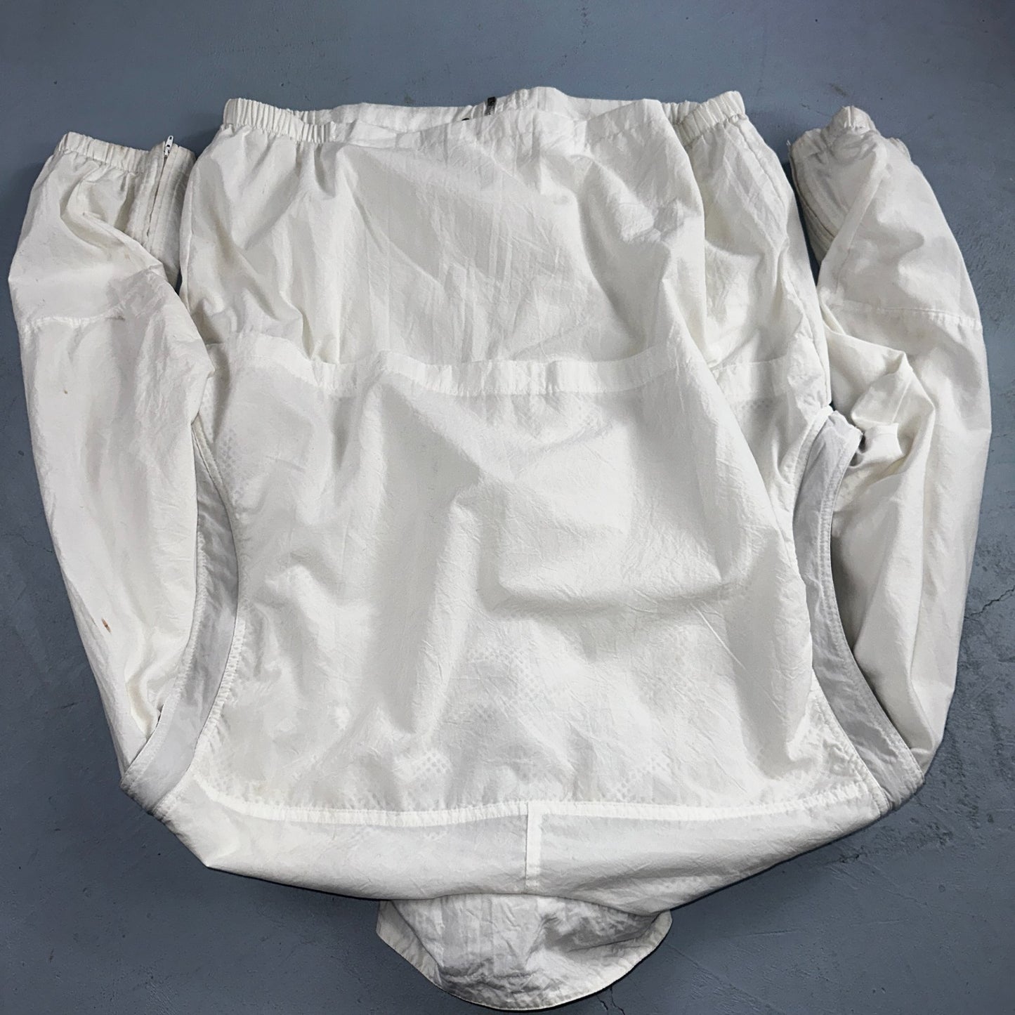 Nike Jacket Vintage 90s Challenge Court Tennis Vest Removable Sleeves RARE White