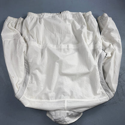 Nike Jacket Vintage 90s Challenge Court Tennis Vest Removable Sleeves RARE White