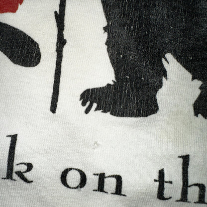 VTG Y2K Adirondack Mountains Walk On The Wild Side T Shirt XL Animals Lot 2