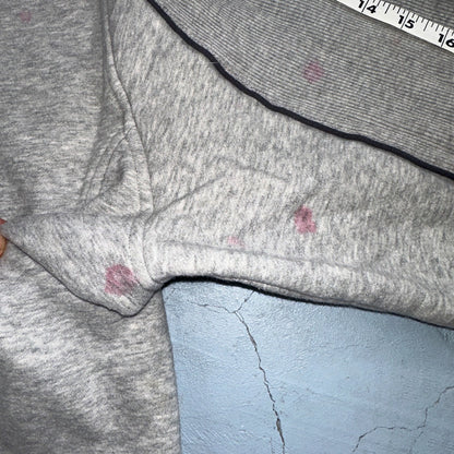 Nike 2XL Silver Tag Sweatshirt 90s VTG Crewneck Y2K Speed Stained Air Max Promo