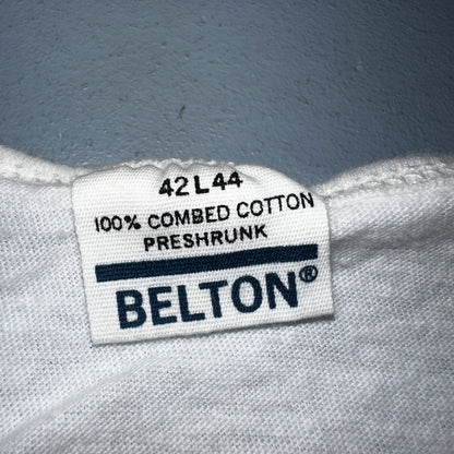 Got Balls Spalding Basketball VTG T Shirt White Tank 80s Baldinis Casino Nevada