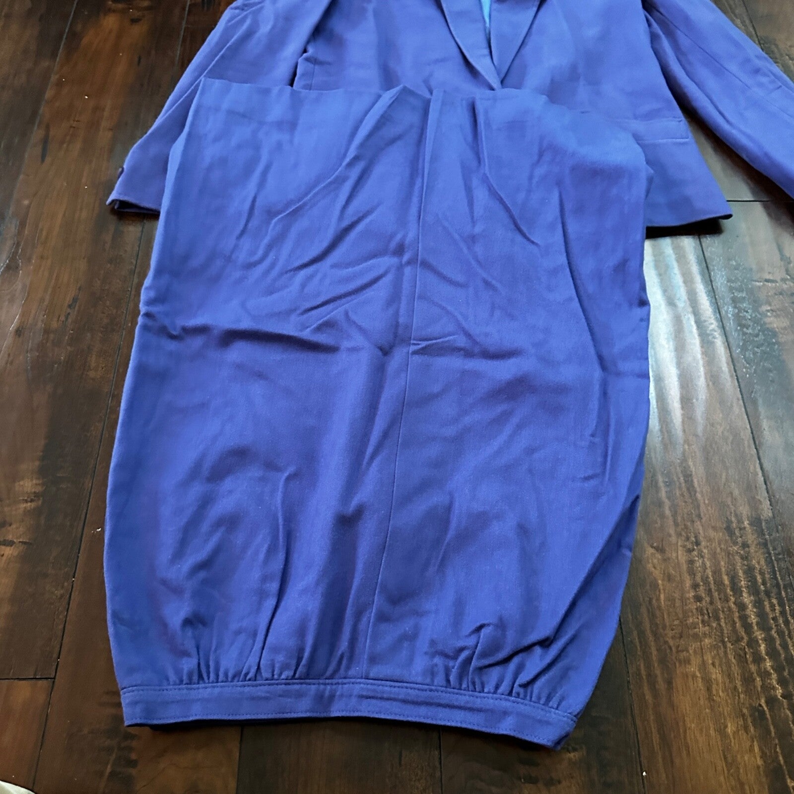 VTG Pendleton Women’s 100% Virgin Wool Purple Blazer Jacket USA Size 8 Skirt Set