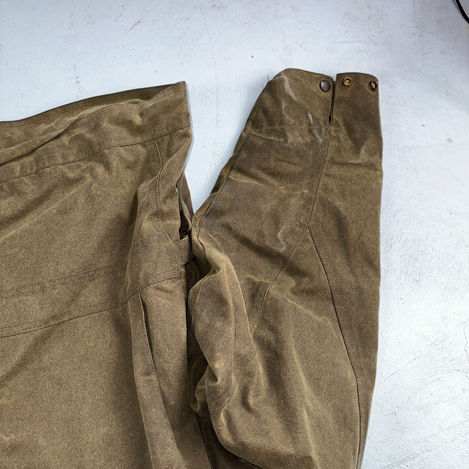 Outback Trading Waxed Canvas Fleece Lined Oilskin Jackhammer Jacket Mens XL