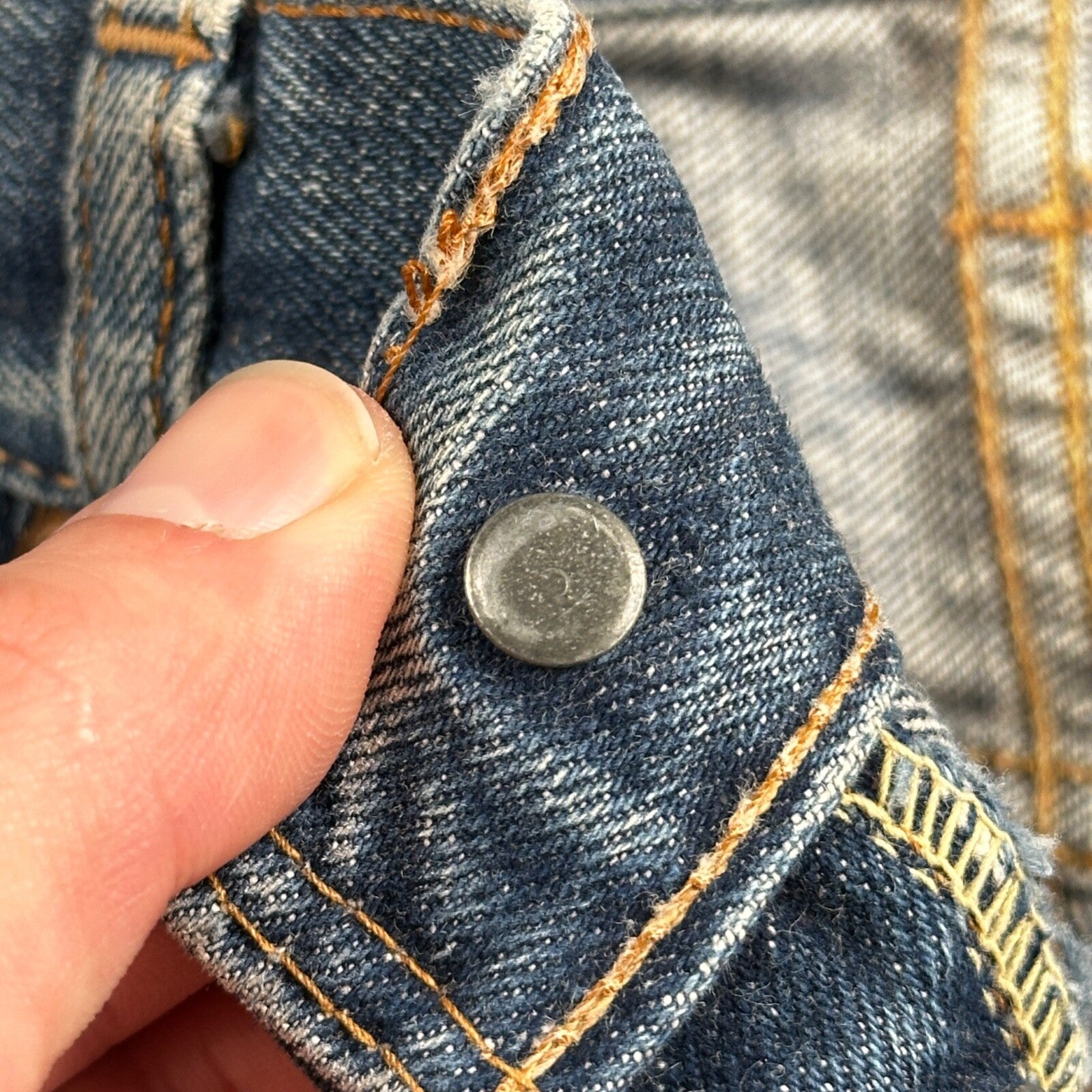 Levis 501 Big E Vintage 60s Redline Selvedge USA XX Boot Cut 517 Jeans Act 27x32