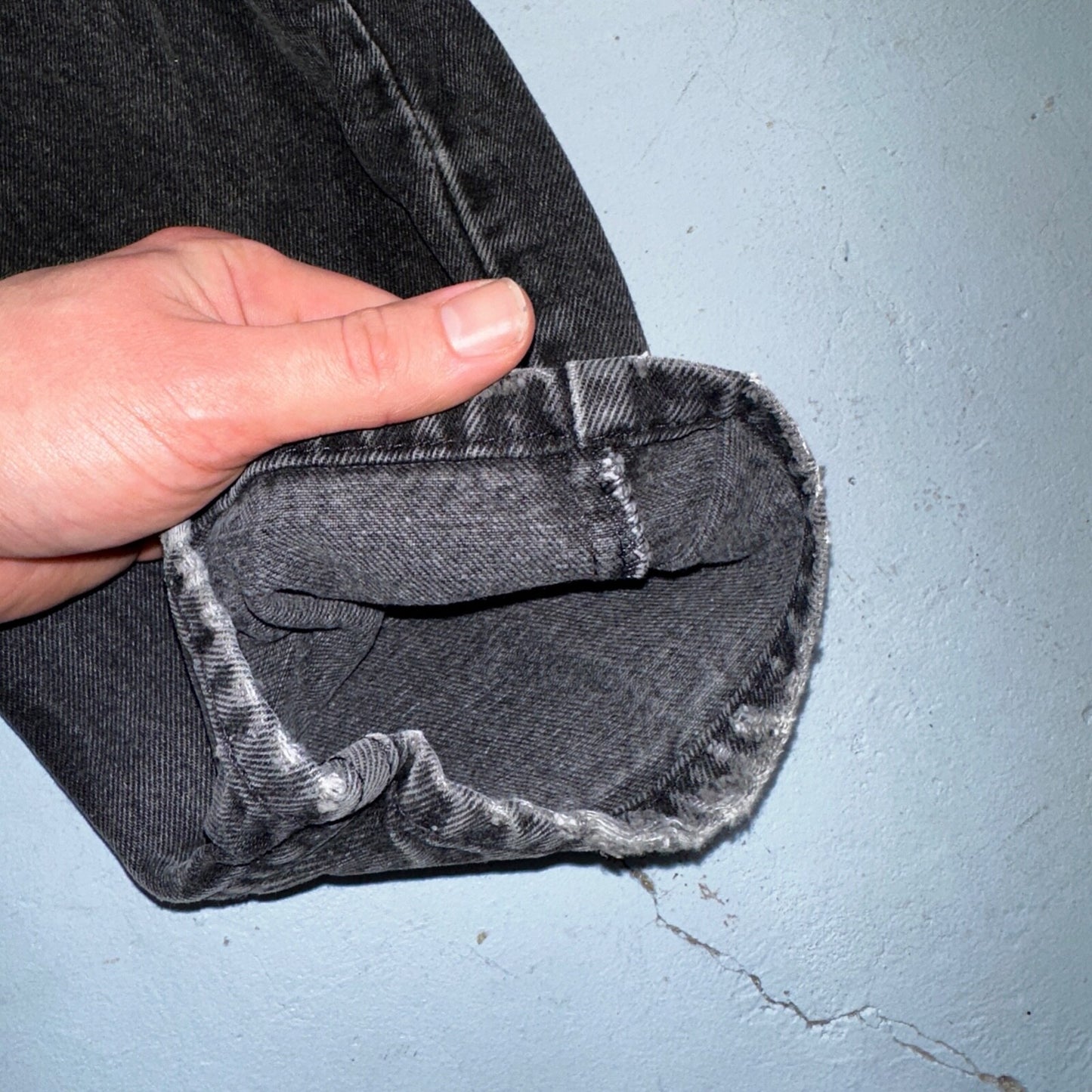 Levis 550 Vintage 90s USA Orange Tab Jeans 38x32 Black Med Wash 501 Act 36x31