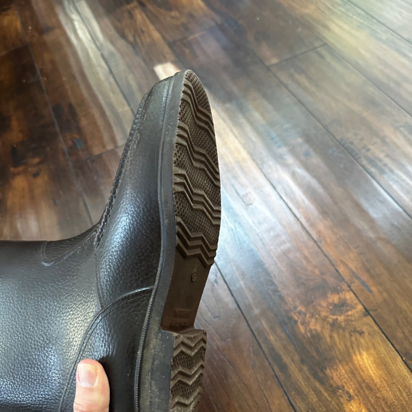 VTG Work Boots Men's 8 Brown Leather Waterproof Insulated USA Made Warm 80s