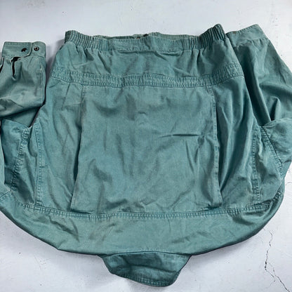 Vintage Teal Blue Tobruk Lined Jacket Men's Large 1980s 80s Bomber Simple Cool