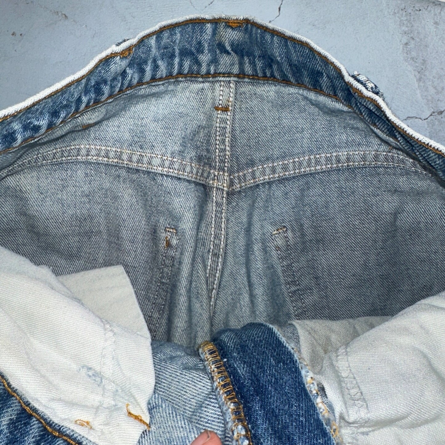 Levis 646 Vintage 70s USA Orange Tab Bootcut Flare Blue Bell Bottom Jeans 29x33